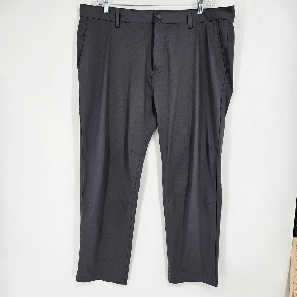 Rhone Commuter Pants Mens 41 Gray Stretch Chino Golf Trousers Performance